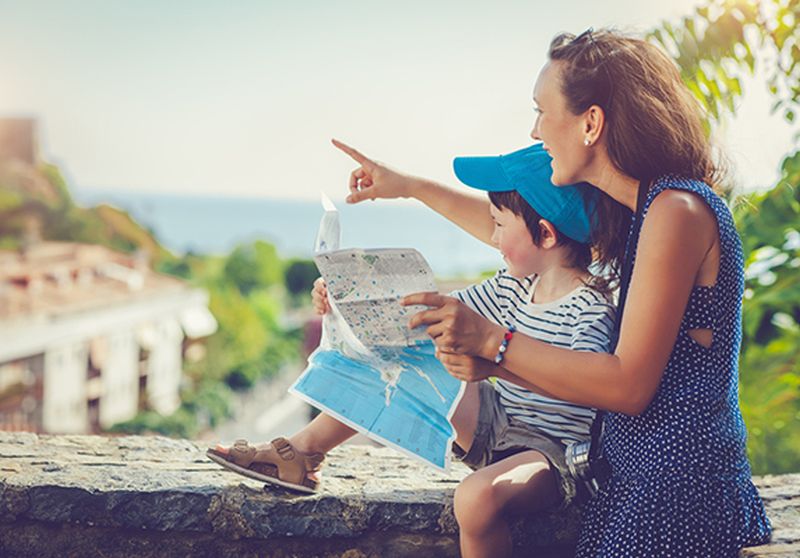 When Mothers Travel With Children